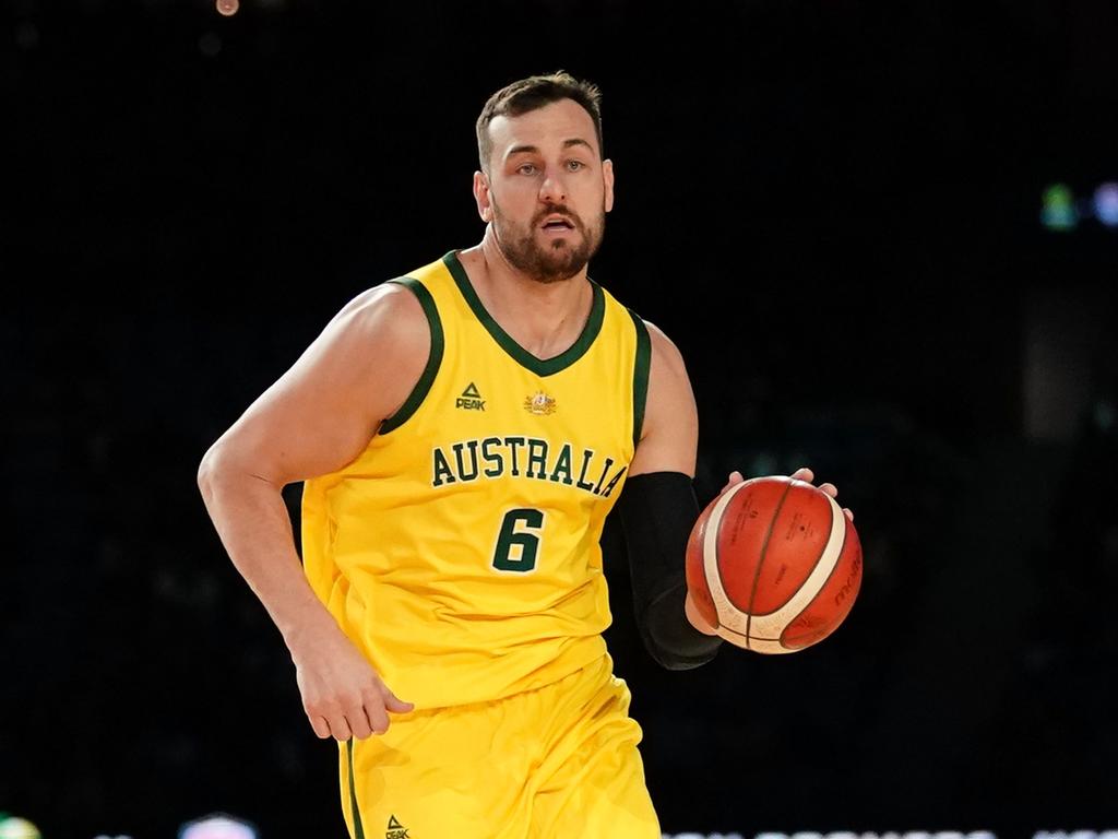 Andrew Bogut Olympic dreams are over. Picture: AAP