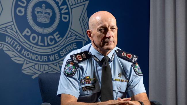 Commissioner of the Queensland Police Service, Steve Gollschewski. Picture: Richard Walker