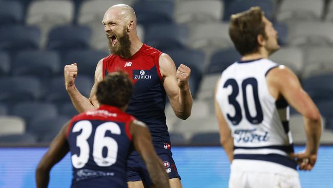 Max Gawn was a superhero for Melbourne on Saturday night.