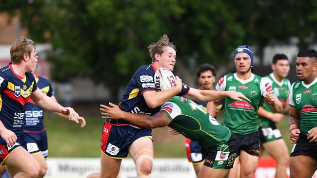 RUGBY LEAGUE: Meninga Cup between Ipswich Jets and Clydesdales. Clydesdales, Darcy Carswell. Picture: Patrick Woods.