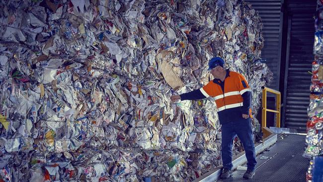 Banyule City Council’s material recovery facility (MRF).