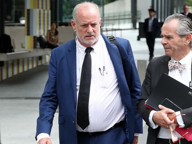 John Kilroy leaves Brisbane Magistrates Court. Picture: Liam Kidston