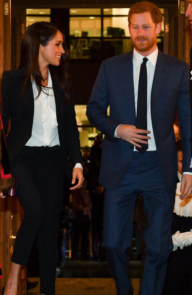 Former Suits actor Meghan Markle has made her first major royal charity appearance. Picture: AFP