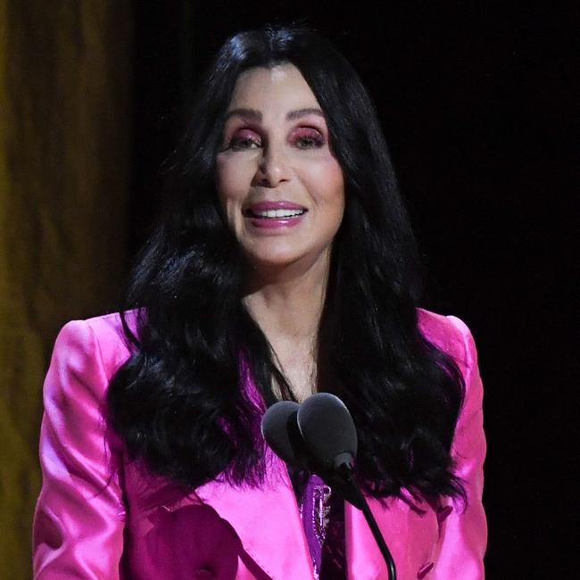 Cher on stage at an LA event on November 19. Picture: AFP