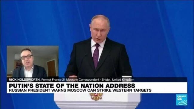 Putin Says Moscow Can Strike Western Targets Warns Of Risk Of Nuclear