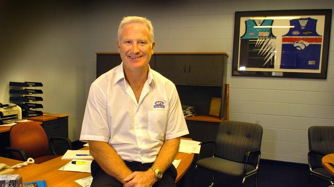 Tony Frawley was inaugural manager of Ballarat Rebels before becoming general manager of the NTFL. Picture: Peter Bennett