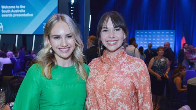 The 2021 Young Australian of the Year is social entrepreneur Isobel Marshall who started a company with her friend Eloise Hall. Picture: Brenton Edwards