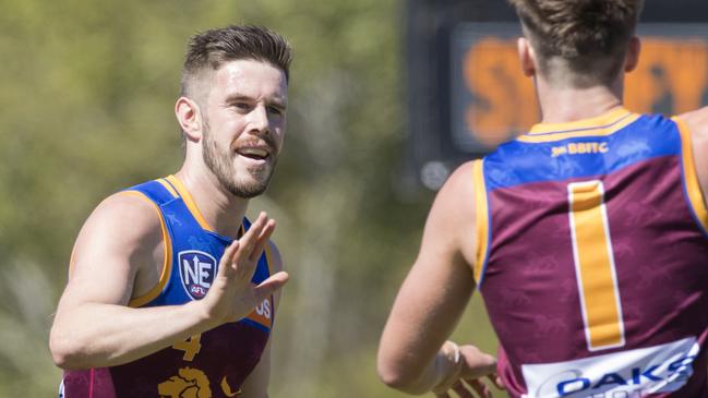 Ryan Bastinac in action for the Lions NEAFL side.