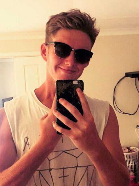 Police saw Irwin driving his gold Mazda 323 at a speed of more than 120km/h along Mulgoa Rd. Pictures: Facebook