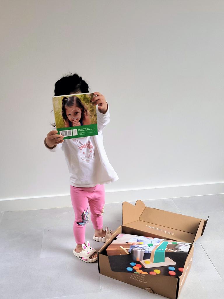 Lovevery The Enthusiast Play Kit. Picture: Stephanie Yip