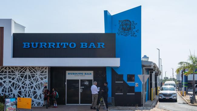 Burrito Bar at the Village Shopping Centre Casuarina, Darwin. Picture: Pema Tamang Pakhrin