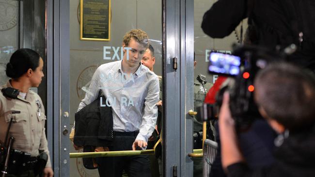 Brock Turner was sent to jail for sexually assaulting an unconscious woman at Stanford University. Picture: Dan Honda/Bay Area News Group via AP