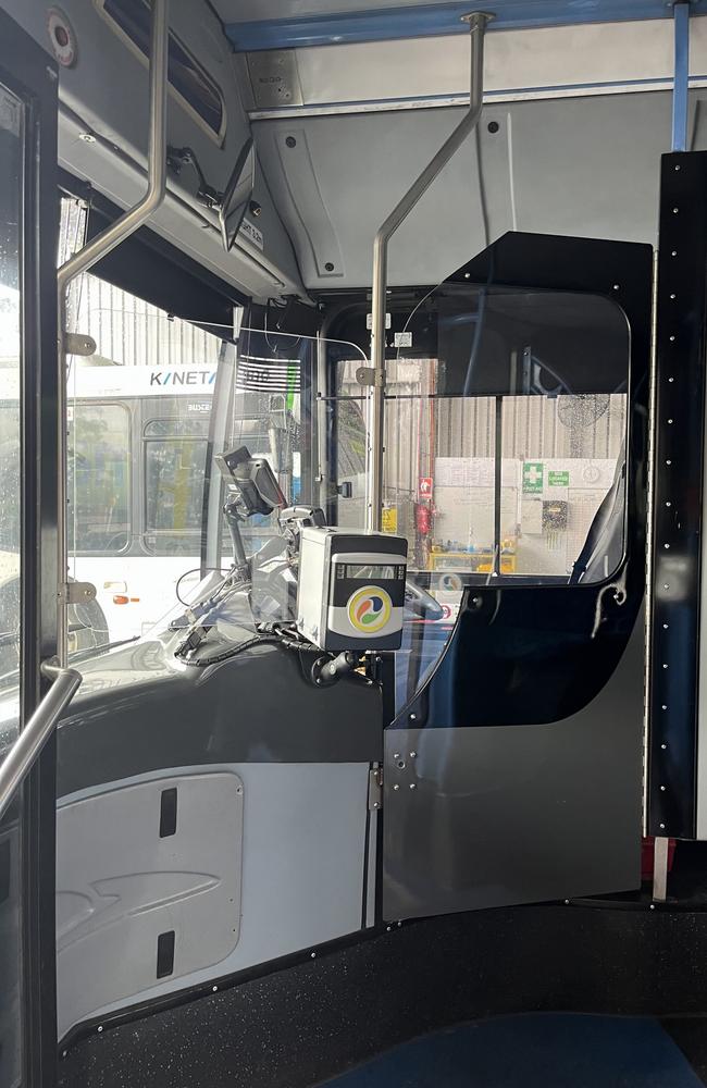 Transport and Main Roads Minister Mark Bailey said 22 new urban buses in Cairns would have a full driver barrier installed while 35 existing urban buses would be retrofitted to improve bus driver safety. Picture: Supplied