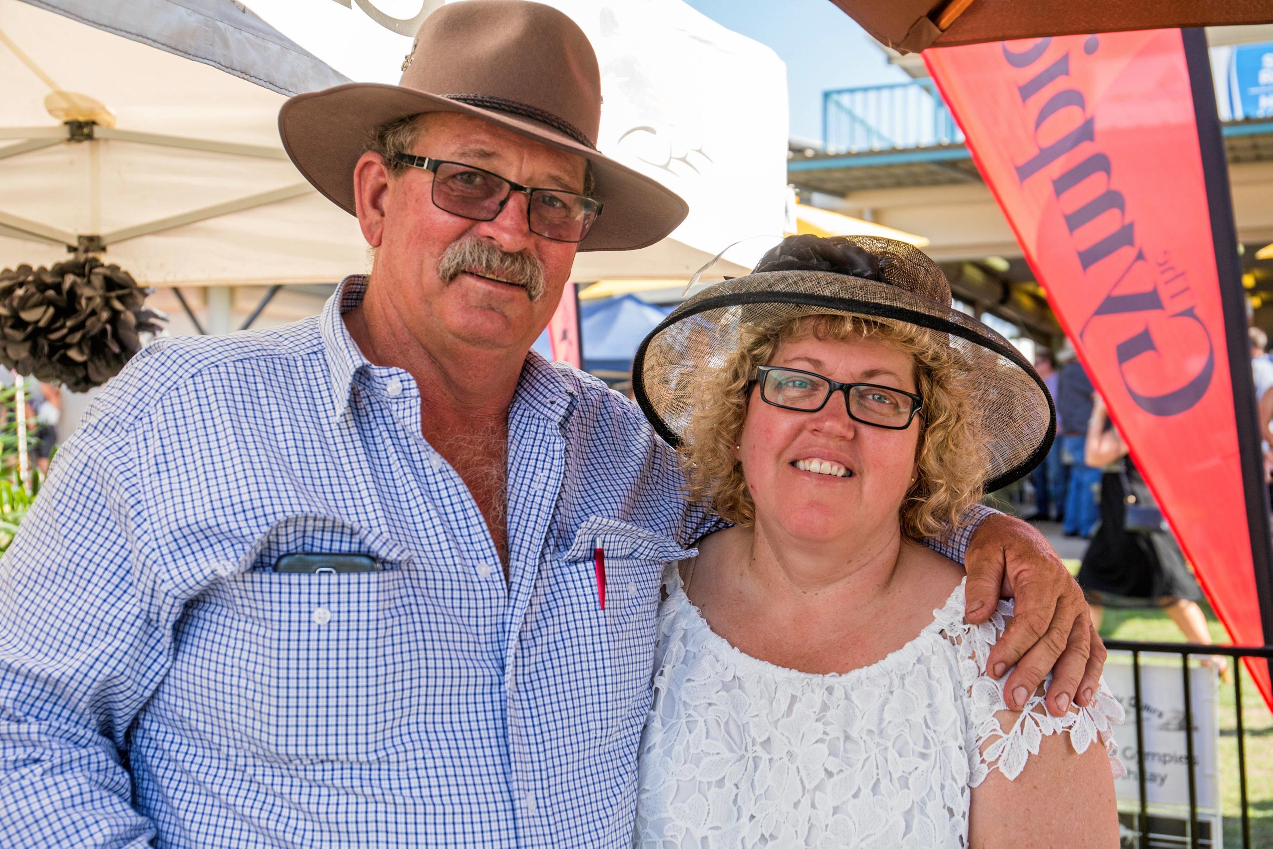 Cathy and Ian Sylvester. Picture: Jacob Carson