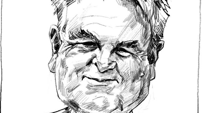 Bernard Salt. Illustration: Johannes Leak