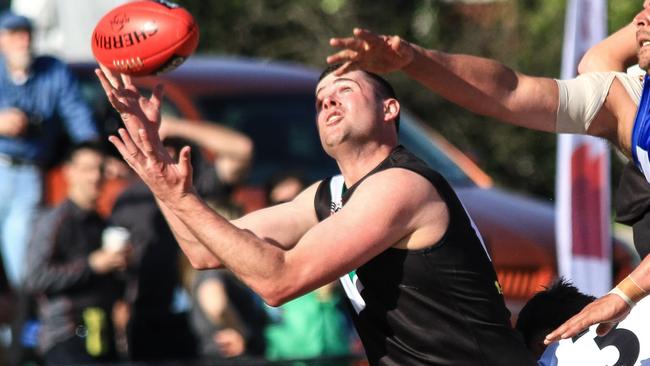 Donvale forward Nick Murphy finished with five goals on Saturday. Picture: Davis Harrigan