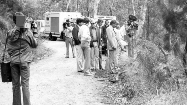 The body of Mark Langley, 18, was found dumped (above) at Sprigg Road, Summertown, in 1982.