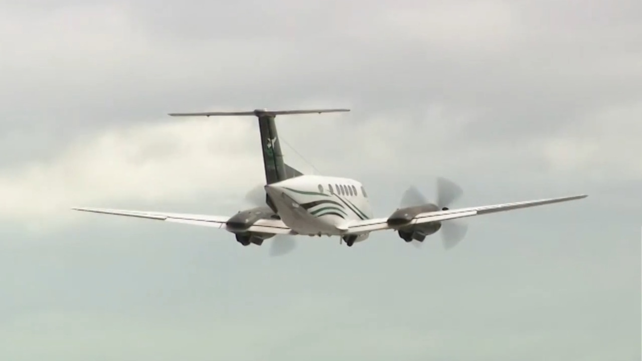 ‘Textbook wheels up landing’: Plane makes emergency landing at Newcastle Airport