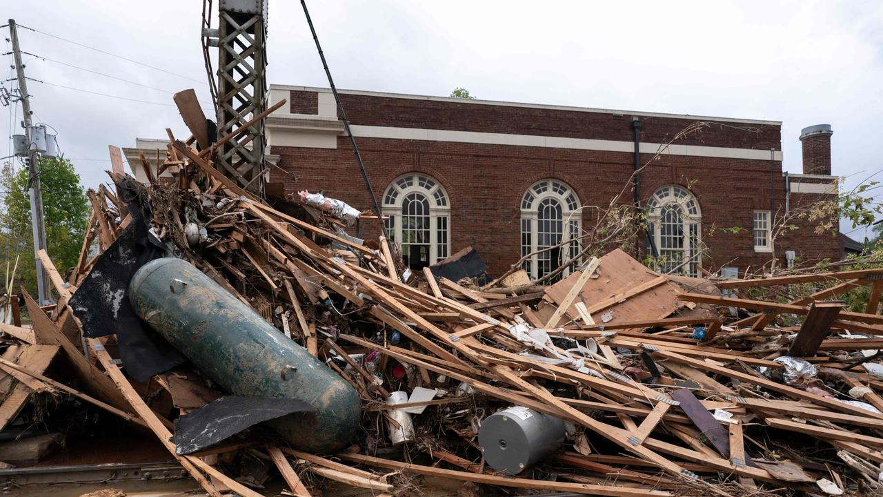 Scientists say climate change played a role in the rapid intensification of hurricanes, because there is more energy in warmer oceans for them to feed on. Picture: Getty Images via AFP