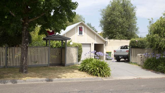 The scene of the attack in Bulga St. Picture: Sarah Matray