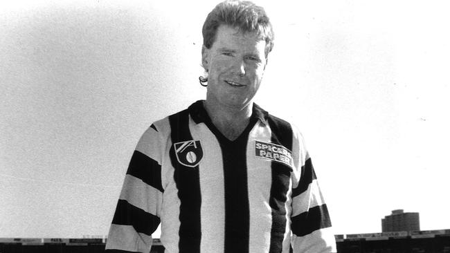 Brad Hardie joined Collingwood late in his career. Picture: Ian Baker