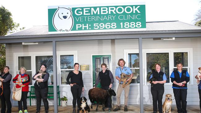 The clinic is on the main street of Gembrook. Picture: Ian Currie