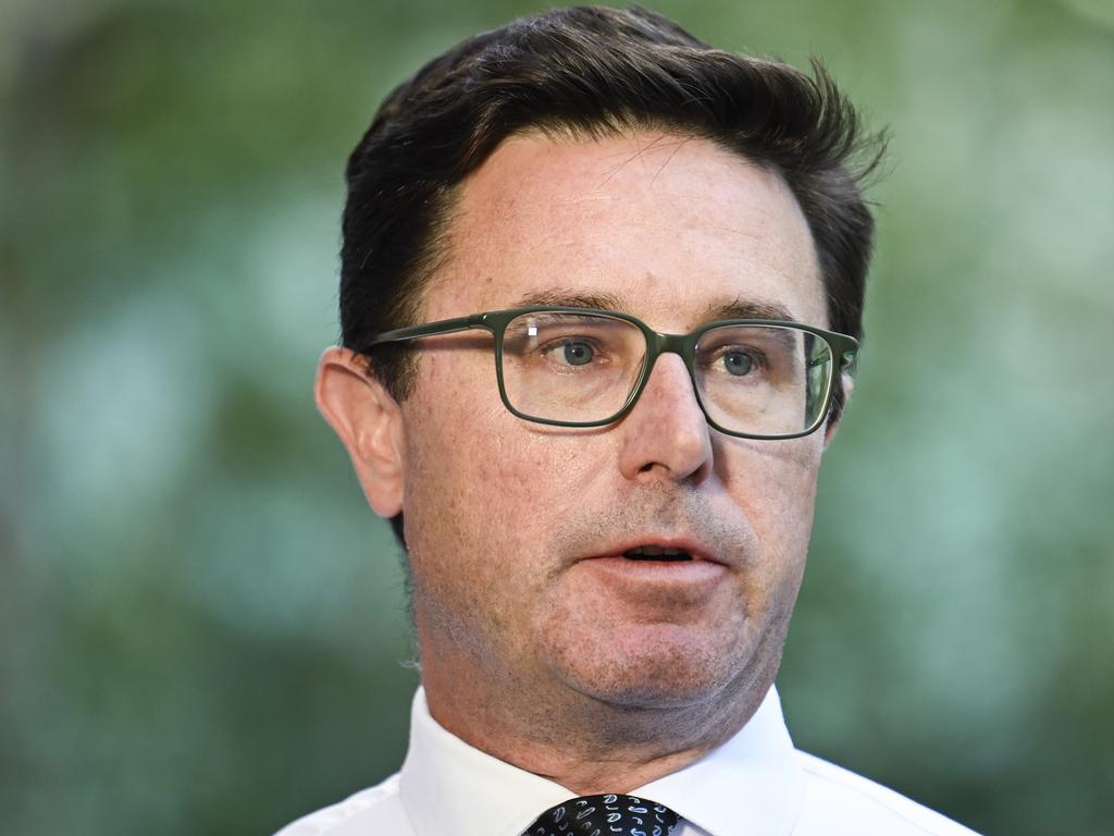 Federal Nationals leader David Littleproud says his party will not be re-entering a Coalition agreement with the Liberal Party. Picture: Martin Ollman