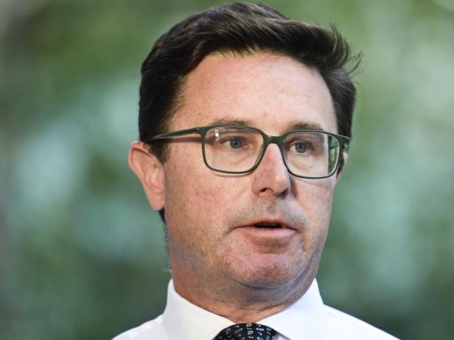 Federal Nationals leader David Littleproud says his party will not be re-entering a Coalition agreement with the Liberal Party. Picture: Martin Ollman