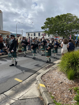 Ballina ANZAC Day march 2023