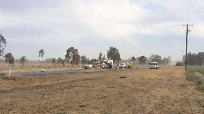 A Sunshine Coast man was killed in a collision with a cattle truck on Tuesday.