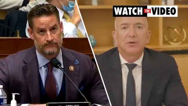 Jeff Bezos on mute during US Congress tech antitrust hearing