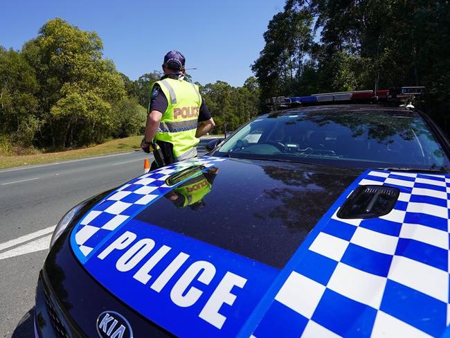 Police use patrol car to stop erratic driver in dramatic highway clash