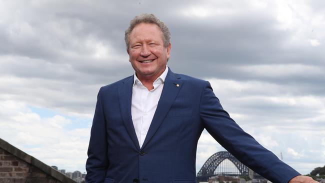 Iron ore magnate Andrew Forrest is determined to become a major player in the hydrogen industry globally.