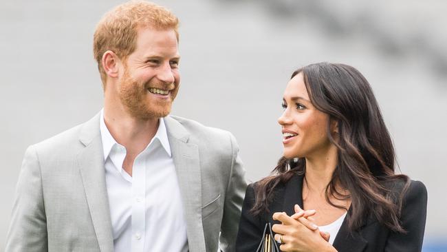 The Duke and Duchess of Sussex say that in the future they plan to divide their time between the UK and North America. Picture: Samir Hussein