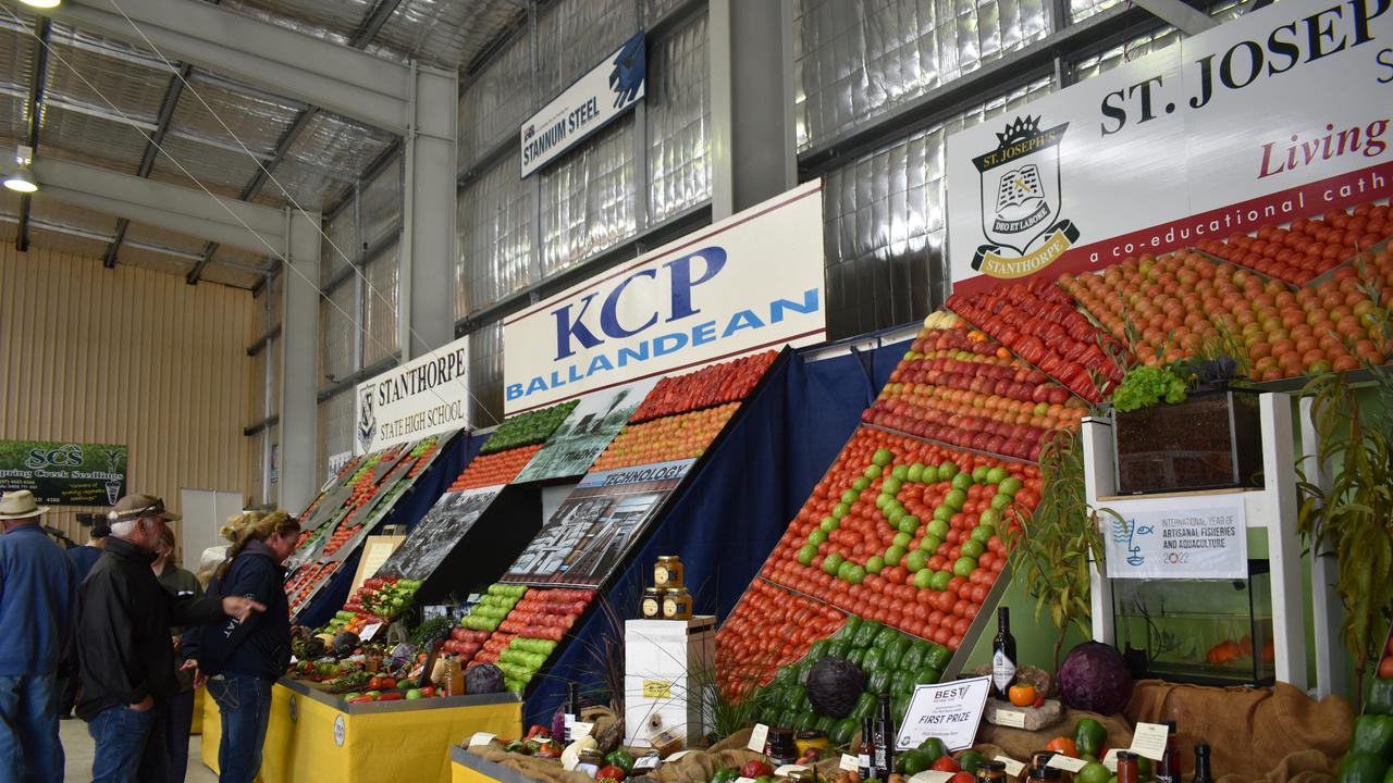 Stanthorpe 150th anniversary exhibition at the 2022 Stanthorpe Show.