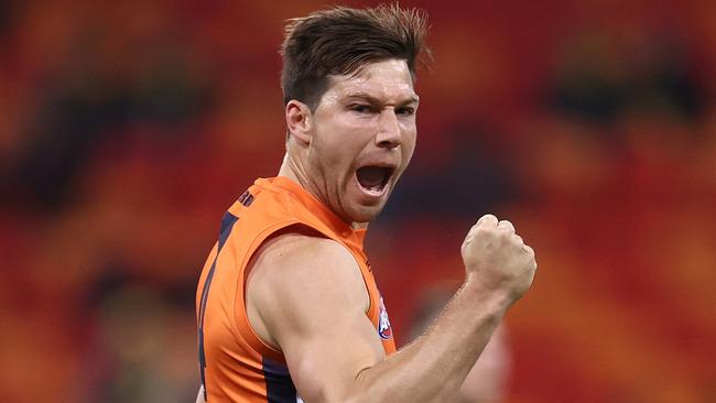 Toby Greene is certain to get Giants fans up and about when he returns from suspension. Picture: Getty Images