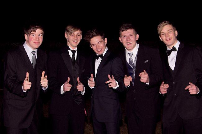 Tom Ryan-Brooke, John Cane, Marcus Harvey, Matt Kelly and Ben Perry. Picture: Andrew Zielinski