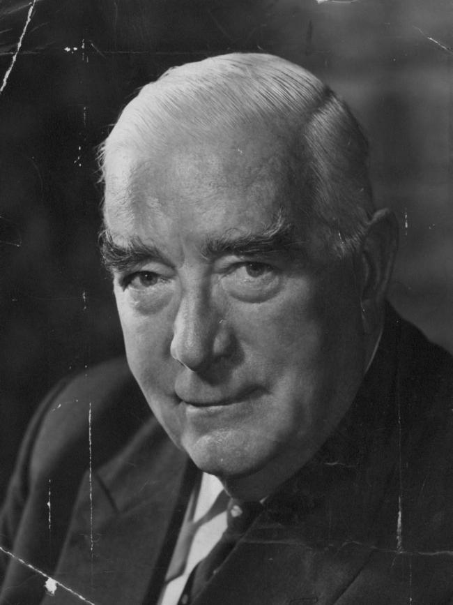 Sir Robert Menzies.