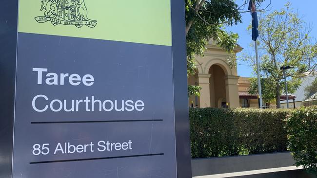 The man faces sentencing in Taree Courthouse.