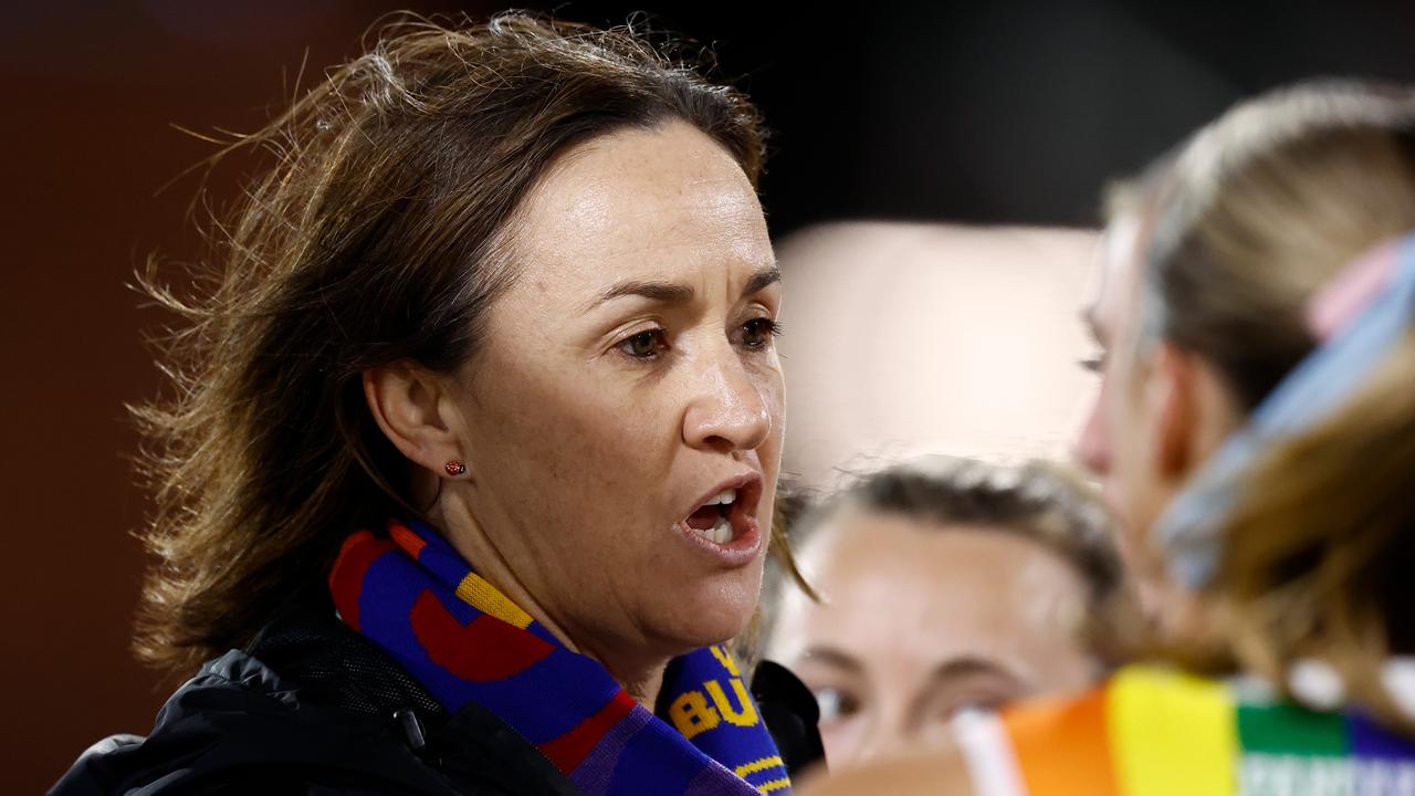 First-year Western Bulldogs coach Tamara Hyett’s defensive approach sparked criticism. Picture: Michael Willson / Getty Images