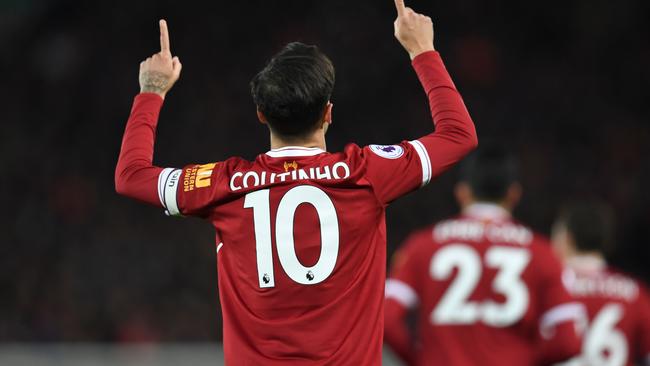 Philippe coutinho store new jersey number