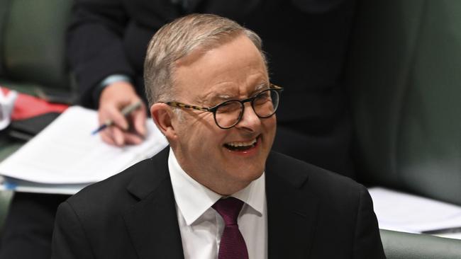 The Prime Minister scoffed at the suggestions by the Coalition. Picture: NCA NewsWire / Martin Ollman