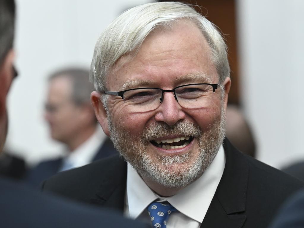 Australia’s US ambassador Kevin Rudd. Picture: Martin Ollman/NCA NewsWire