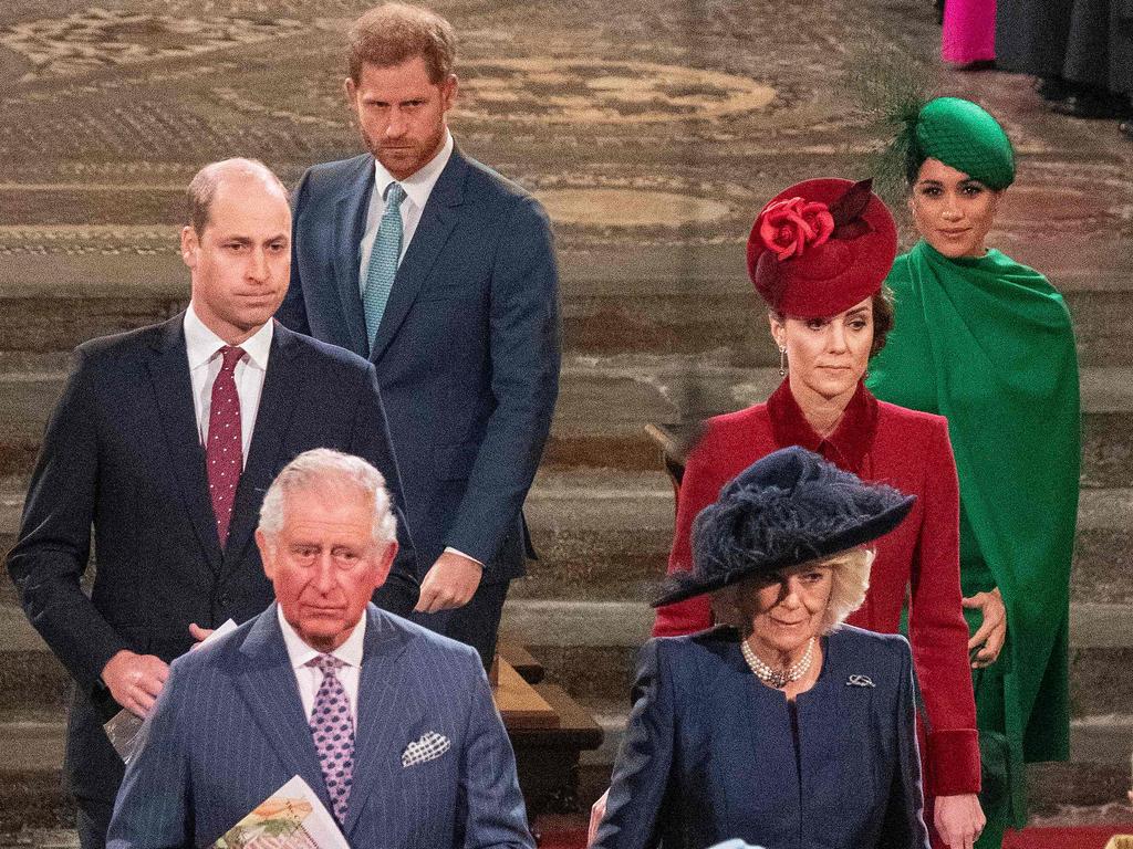 The royal family has gone through a considerable transformation since Harry and Meghan left in March 2020. Picture: Phil Harris/AFP