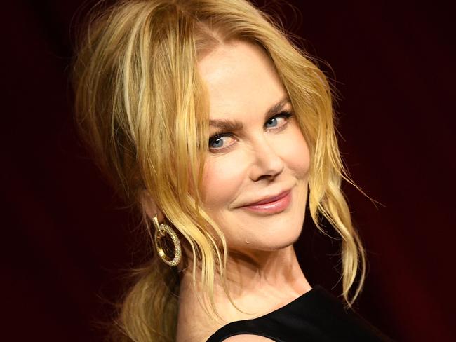 US-Australian actress Nicole Kidman arrives for the 4th Annual Academy Museum Gala at the Academy Museum of Motion Pictures in Los Angeles, October 19, 2024. (Photo by VALERIE MACON / AFP)