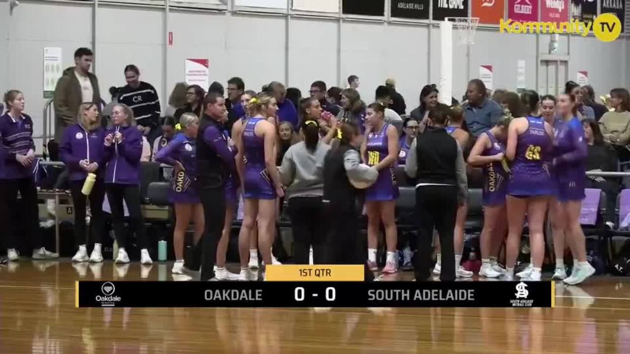 Replay: Oakdale v South Adelaide (Premier) – 2025 Netball SA Premier League Round 4