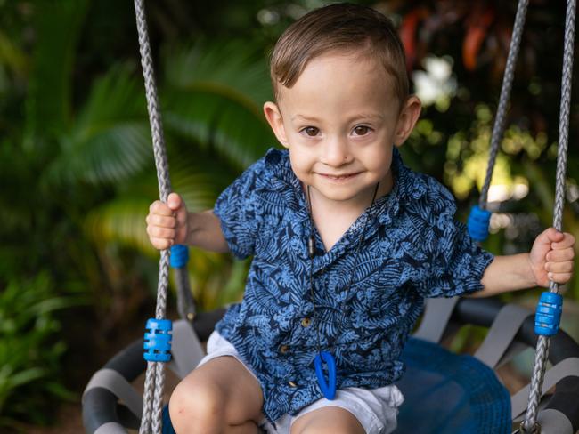 Three year old Ethan McGarry. Picture Emily Barker.