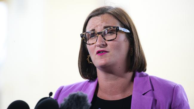 NSW Education Minister Sarah Mitchell has not made a final decision on whether regular RAT testing will continue in schools. Picture: Gaye Gerard / NCA Newswire