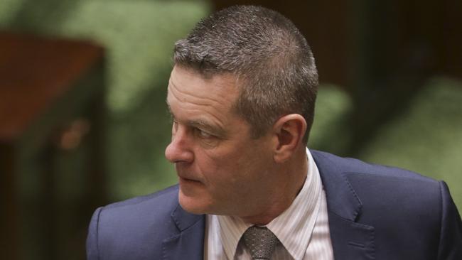 Russell Northe was jailed last year after he gambled away about $179,000 of taxpayer money.
