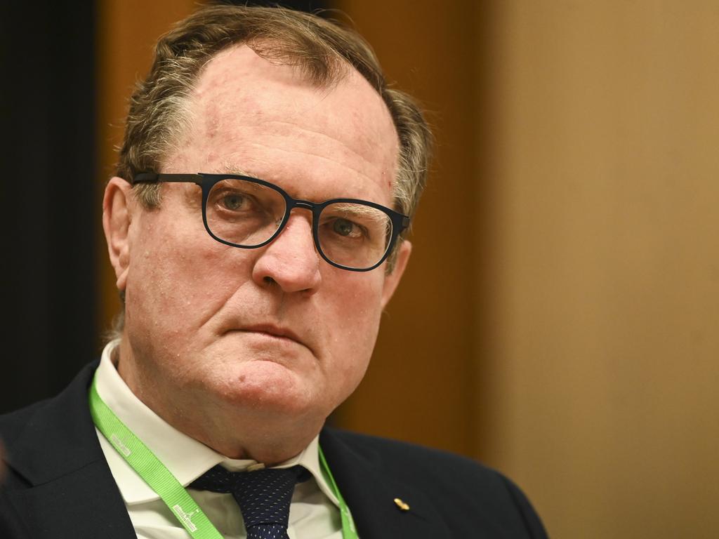 ATO Commissioner Chris Jordan said small businesses had ‘usually’ made their claim for JobKeeper in good faith and ‘usually’ passed the money onto their employees. Picture: AAP Image/Lukas Coch.